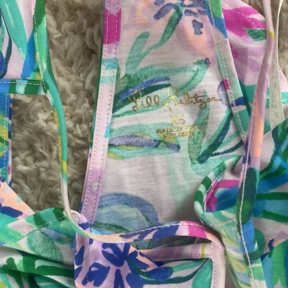 Nwot Lilly Pulitzer XS mermaid in the shade billie dress - Picture 6 of 6